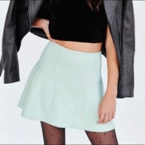 Urban outfitters light green skirt